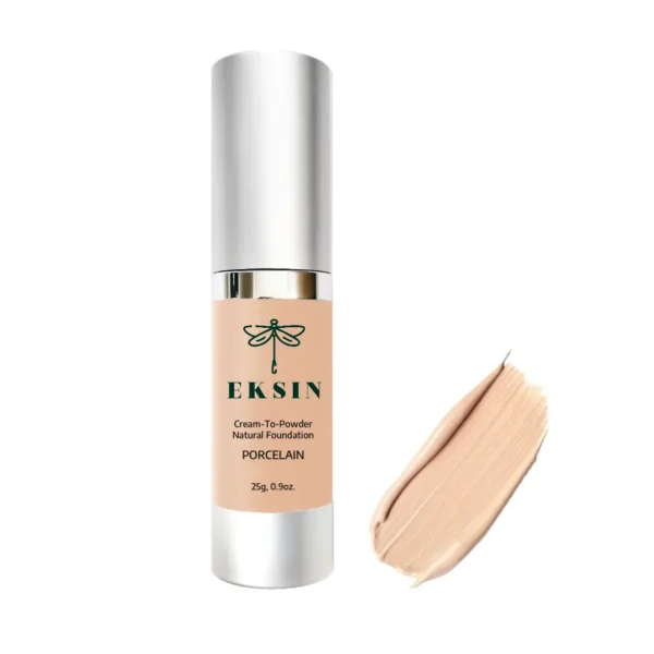 Cream-To-Powder Natural Foundation (PORCELAIN) (25g, 0.9oz.)