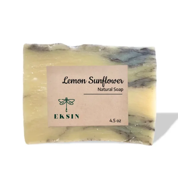 Lemon Sunflower Natural Soap (4.5 oz.)